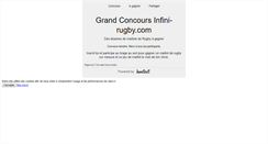 Desktop Screenshot of infini-rugby.kontestapp.com