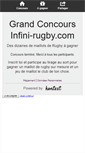 Mobile Screenshot of infini-rugby.kontestapp.com