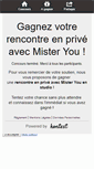 Mobile Screenshot of misteryou.kontestapp.com