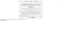 Desktop Screenshot of cesoirilconclut.kontestapp.com