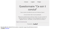 Tablet Screenshot of cesoirilconclut.kontestapp.com